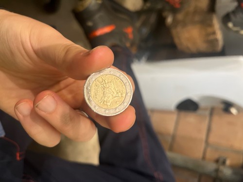 Moneta euro grecia 2002 - 2,