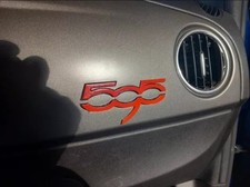 Scritta badge cruscotto fiat - badge,