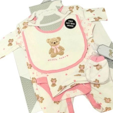 Teddy bambina 5 pezzi Layette