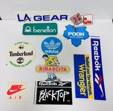 Lotto 11 Adesivi Pubblicitari