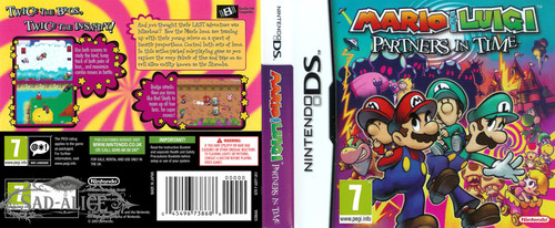Mario and luigi partners in - mario,