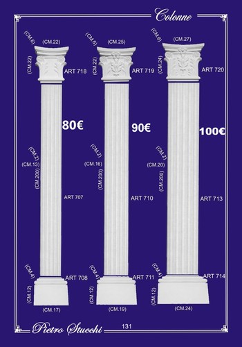 Cornice copripilastro lesena - copripilastro,