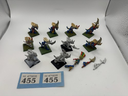 Lizardmen temple guard - temple, metal