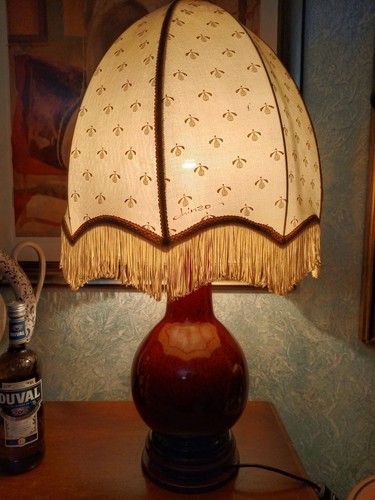 Grande lampada ceramica - grande, in