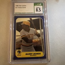 1986 fleer update number U –