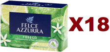 18 PZ SAPONETTA FELCE AZZURRA SAPONE SOLIDO PROFUMATO FRESCO 100GR BERGAMOTTO