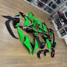 KIT CARENE ABS KAWASAKI ZX-10R 2016 2017 ZX 10R VERDE E NERO PLASTICHE SCOCCHE