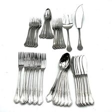 Servizio Pesce e dolce Sambonet 50 pezzi Filet Toiras vintage Inoxilver 