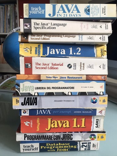 Blocco libri java - libri,