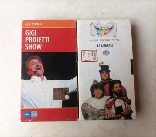 Vhs gigi proietti - vhs,