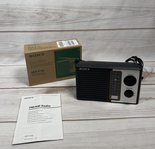 Sony icf f10 radio - sony, icf-f10