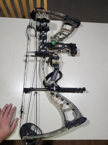 Compound bow with accessories - compound,