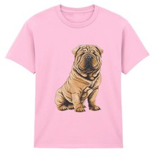 T-shirt Shar-Pei cane bambini