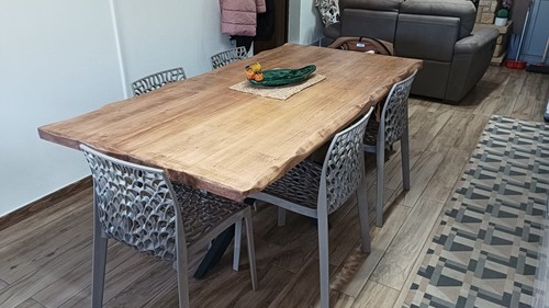 Piano tavolo legno massello - tavolo,