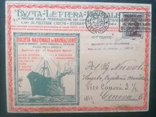 Regno Busta Lettera Postale