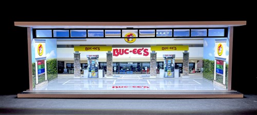 Buc theme 64 model - buc-ee’s, 1:64