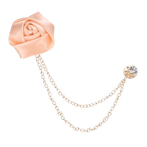 Spilla fiore rosa per - a, uomo