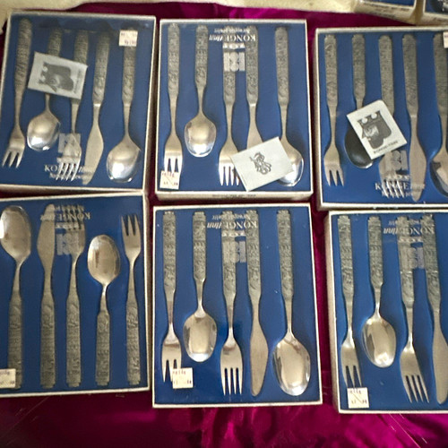 Konge tinn norvegese set - set, 50