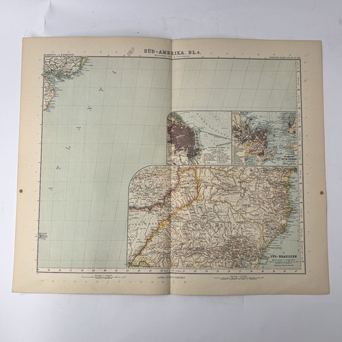 Stieler hand atlas 1908 sud - stieler, hand-atlas