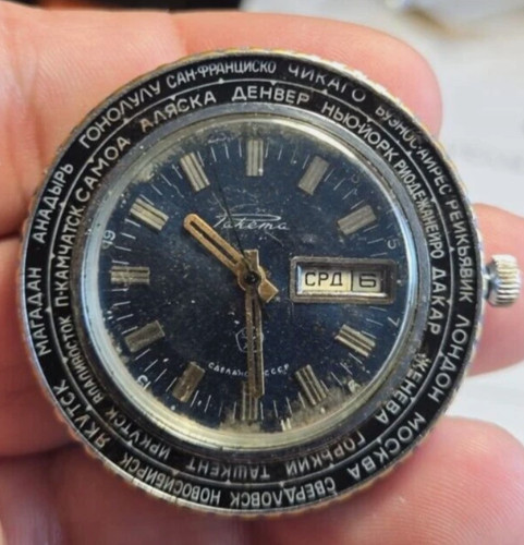 Orologio uomo raketa - orologio, world