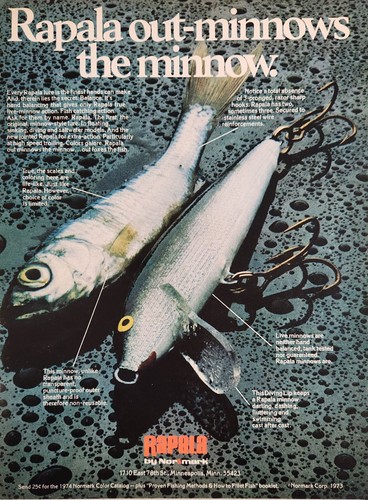 1975 stampa pubblicità rapala - 1975,