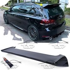 SPOILER POSTERIORE NERO TETTO ALETTONE PER VW GOLF 6 GTI 09-13  SPORT LOOK