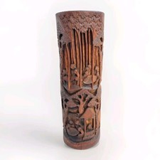 ATQ cinese bambù intagliato