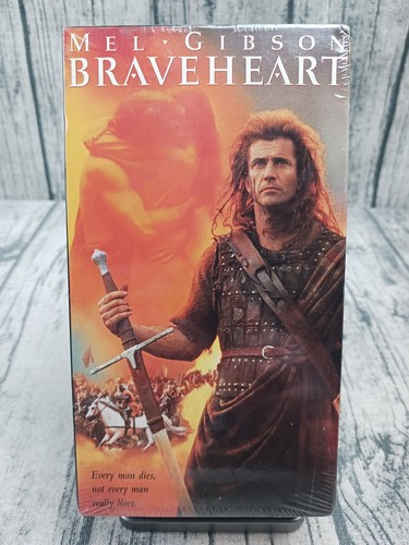 Braveheart vhs 1995 2 tape - braveheart, (vhs,