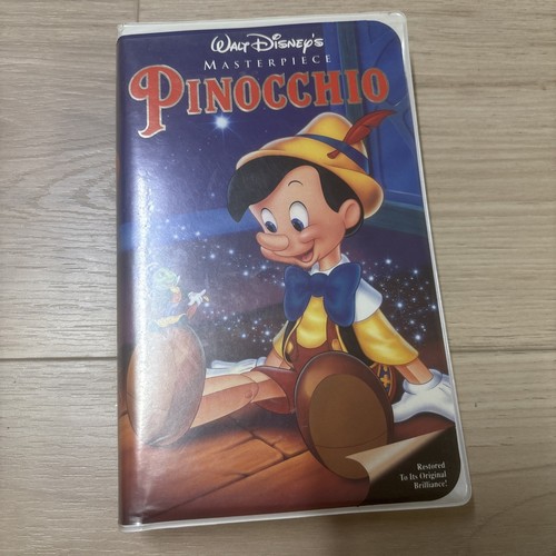 Vhs disney pinocchio - disney,