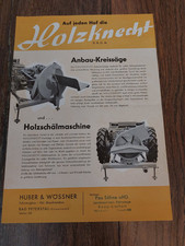 Orig. Brochure Holzknecht