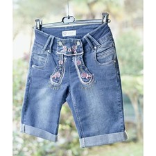 PANTALONCINI tg. XS    JEANS TIROLESE DONNA