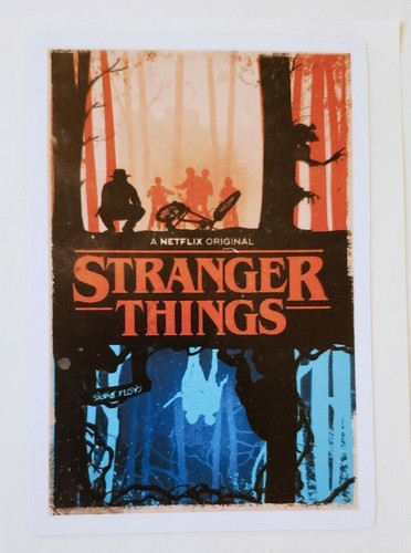 Adesivo stranger things - stranger,