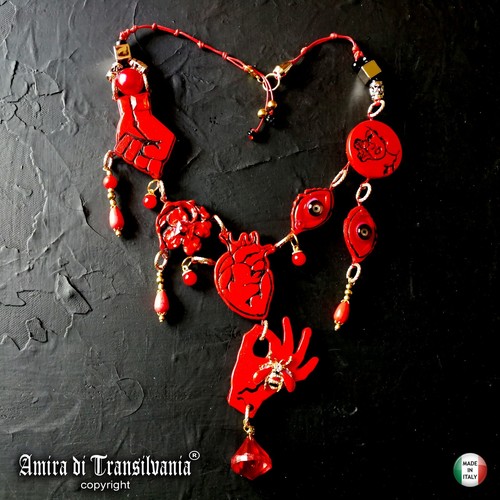 Collana vintage lunga - collana, gioielli