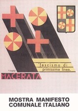* FUTURISMO - Fortunato Depero - Mostra Manifesto Comunale Italiano '87 Macerata