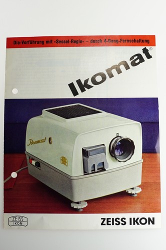 Brochure proiettore zeiss ikon - proiettore,