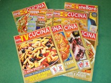 RIVISTE DI PIU' TV CUCINA LOTTO STOCK 9 RIVISTE GOGGIP RICETTE