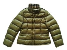 BURBERRY junior giubbotto giacca B16452 6 anni verde