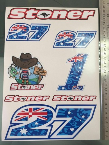 Casey stoner adesivi - stoner,