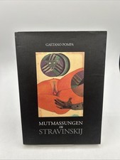 Mutmassungen su Stravinskij - Gaetano Pompa AUTOGRAFATO / Dedica