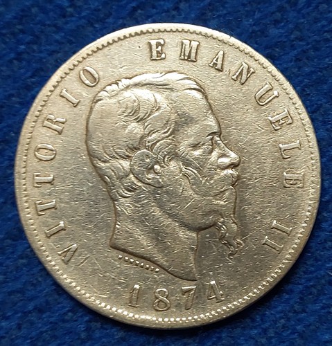 Moneta lire del 1874 - lire,