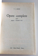 Opere complete 25 XXV - Vladimir Lenin - Editori Riuniti 1955 comunismo politica