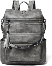 Zaino per laptop in pelle