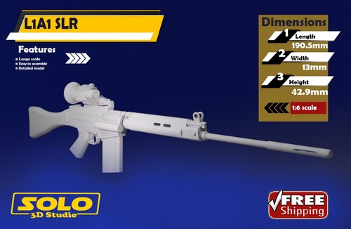 Fucile reflex scala - 1/6, l1a1
