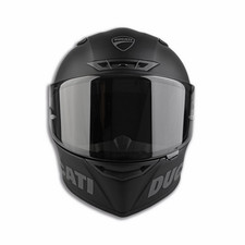 Casco integrale nero logo