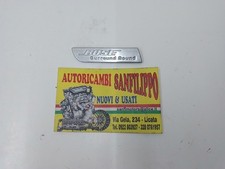 4F0053555 OE Targhetta Logo Cromato Pannello Porta Audi A6 Bose Surround Sound