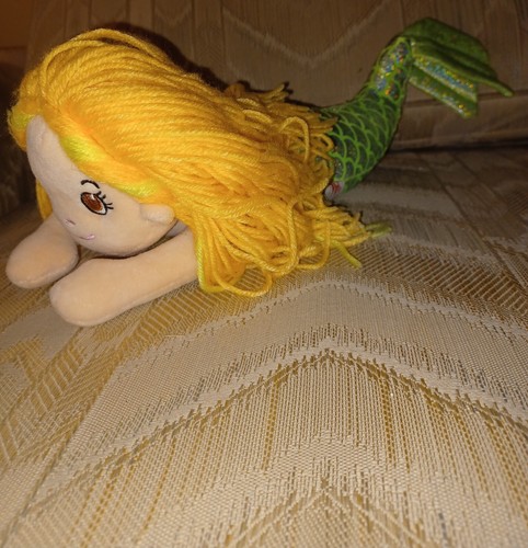 Divertente peluche sirena - divertente, 15"