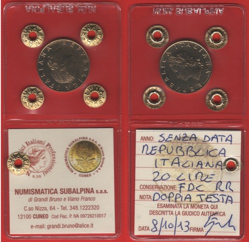Lire quercia doppia - 20, "