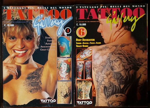 Lotto riviste tatuaggi - riviste,