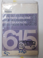 Catalogo parti di ricambio trattore FIAT 615 luglio 1965 originale