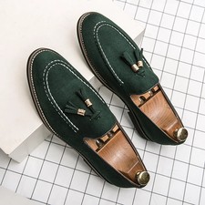 Mocassini uomo scamosciati
